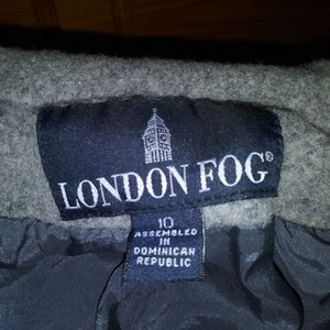 London fog wool coat